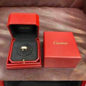 Vintage Cartier  750WG love ring , size 5.75